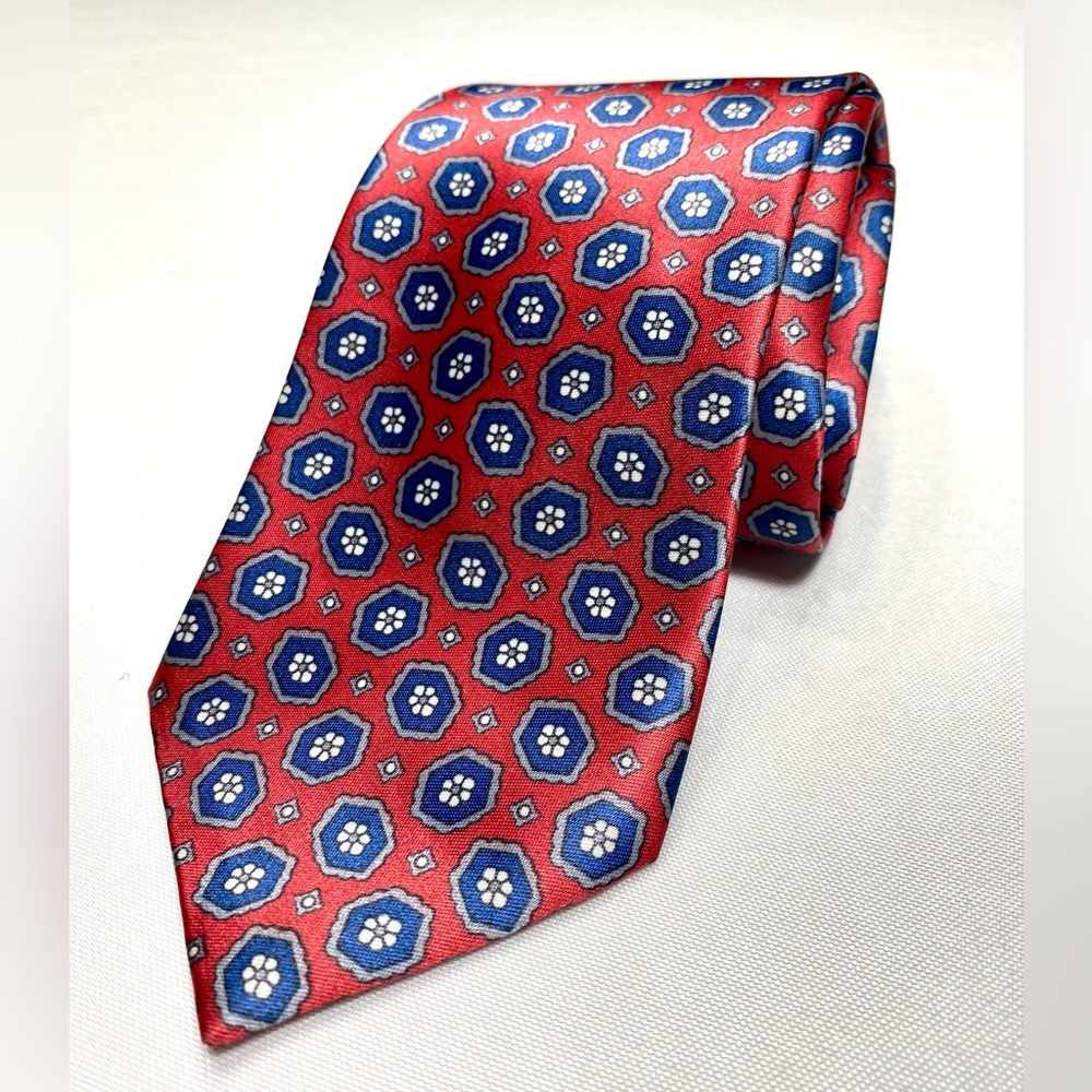 G.Galvani  Tie, Gift for Him floral